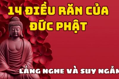 Suy ngẫm 14 điều răn của nhà Phật